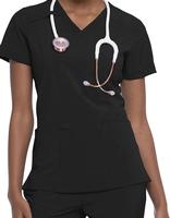 Women's EDS Essentials V-Neck Scrub Top: BAPS