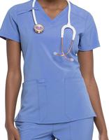 Women's EDS Essentials V-Neck Scrub Top: CIPS
