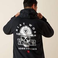 FR DuraStretch Hard Head Hoodie: BLK