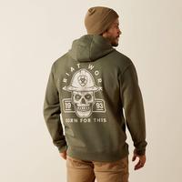 Rebar Workman Hardhead Hoodie: GRN