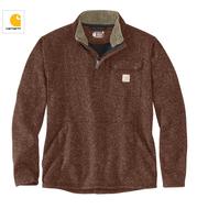 Relaxed Fit Midweight Quarter-Zip Pocket Sweater Fleece: B80