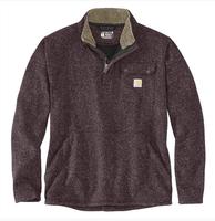 Relaxed Fit Midweight Quarter-Zip Pocket Sweater Fleece: BB3