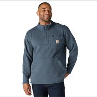Relaxed Fit Midweight Quarter-Zip Pocket Sweater Fleece: HN9