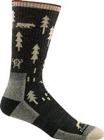 Men's ABC Boot Midweight Hiking Socks: BLK