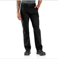 Carhartt Relaxed Washed Twill Dungaree: BLK