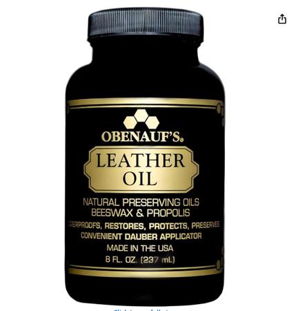 8 Oz Leather Oil