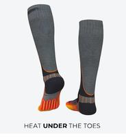 Merino 2.0 Heated Socks Unisex: BLK
