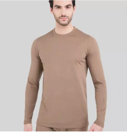 Terramar Men's 4.0 Military Fleece Heritage Long Sleeve Crew Tall