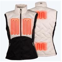 Mobile Warming Women's Aria Hybrid Heated Vest: CRM