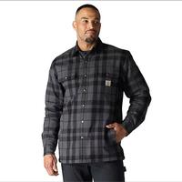 Relaxed Fit Flannel Sherpa-Lined Shirt Jac: 029