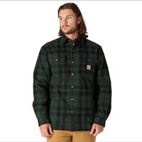 Relaxed Fit Flannel Sherpa-Lined Shirt Jac: GI5