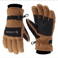 Carhartt Waterproof Insulated Glove: BROWN_BLACK