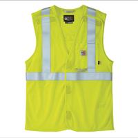 Flame Resistant High-Visibility Mesh Class 2 Vest: BLM