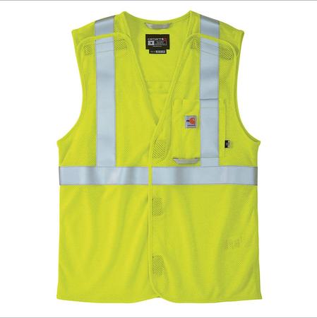 Flame Resistant High-Visibility Mesh Class 2 Vest