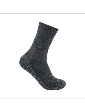 Force Grid Midweight Synthetic-Merino Wool Blend Short Crew Sock