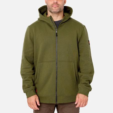 The Shevlin Full-Zip Hoodie - Hunter Green - BRA41008-130