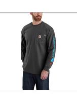  FR FORCE ORIGINAL FIT MIDWEIGHT LONG-SLEEVE SIGNATURE LOGO T-SHIRT: CRH
