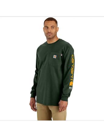  FR FORCE ORIGINAL FIT MIDWEIGHT LONG-SLEEVE SIGNATURE LOGO T-SHIRT