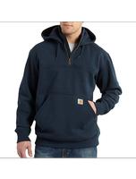 Rain Defender® Paxtpn Heavyweight Hooded Zip Mock Sweatshirt: 472