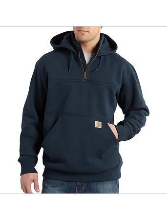 Rain Defender® Paxtpn Heavyweight Hooded Zip Mock Sweatshirt