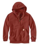 Rain Defender® Paxtpn Heavyweight Hooded Zip Mock Sweatshirt: RD1