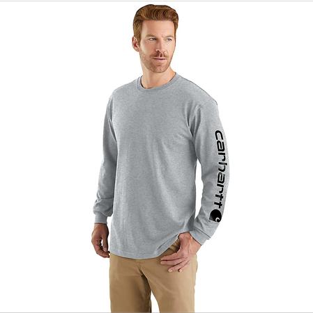 Workwear Signature Graphic Logo Long Sleeve T Shirt
