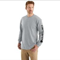 Workwear Signature Graphic Logo Long Sleeve T Shirt: HGY