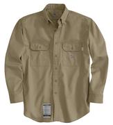 Carhartt FRS160 Twill Shirt with Pocket Flaps KHI