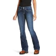 Ariat 10023490 Ladies FR Mid-Rise Boot Cut Crossing Jeans