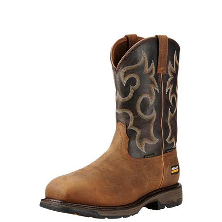 Ariat  WorkHog Wide Square Toe Waterproof 400g Composite Toe Work Boot