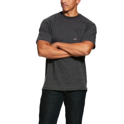  Ariat 10031018 Rebar Cotton Strong T- Shirt