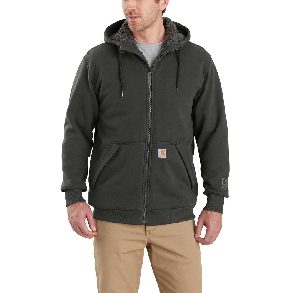 Carhartt 103308 Rain Defender® Rockland Sherpa-lined Hooded Sweatshirt