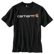 Carhartt K195 Short Sleeve Logo T Shirt BLK