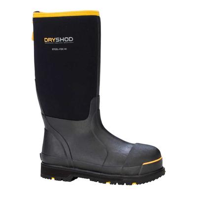  Dryshod Stt- Uh- Bk Neoprene Steel Toe Boot