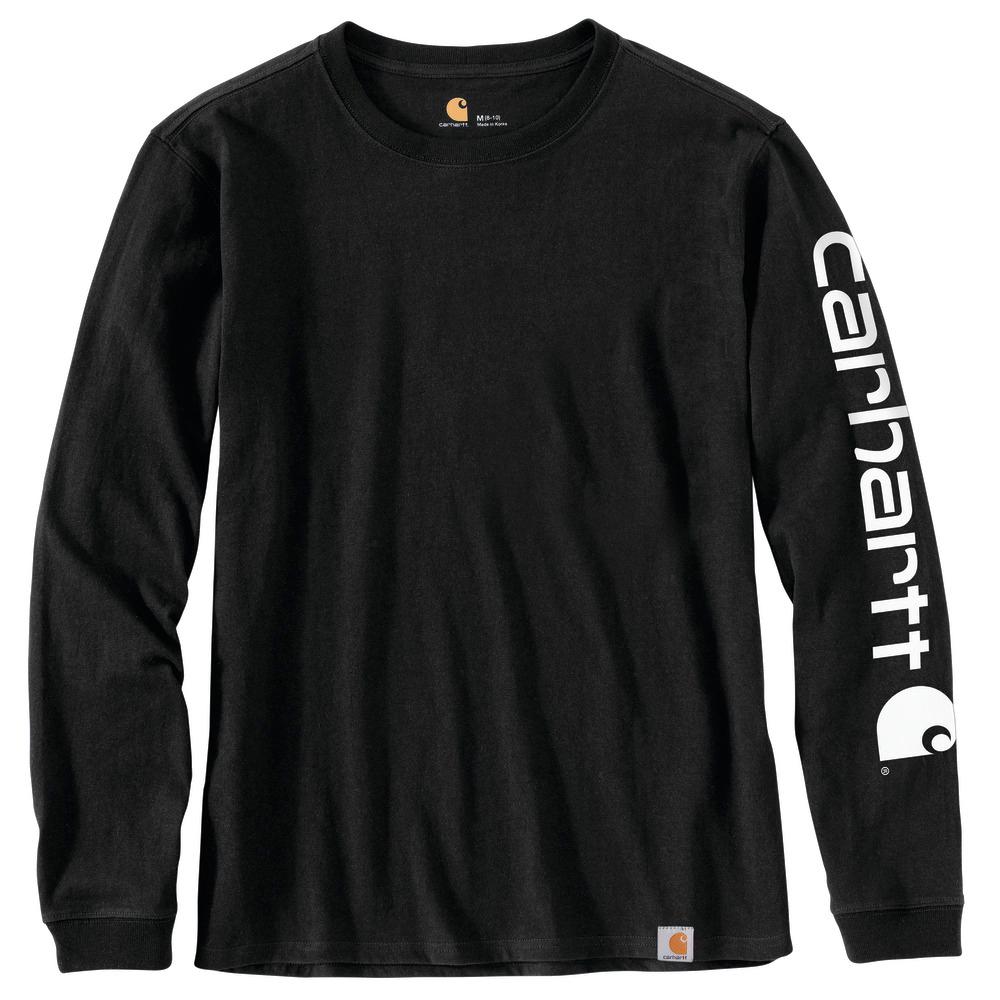 Carhartt 103401 WK231 Workwear Sleeve Logo Long-Sleeve T-Shirt