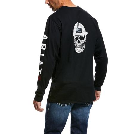 Ariat  FR Roughneck Skull Logo T-Shirt