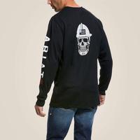 Ariat  FR Roughneck Skull Logo T-Shirt: N/A
