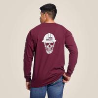 Ariat  FR Roughneck Skull Logo T-Shirt: MAL