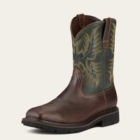 Ariat  Sierra Wide Square Toe Steel Toe Work Boot: BRN