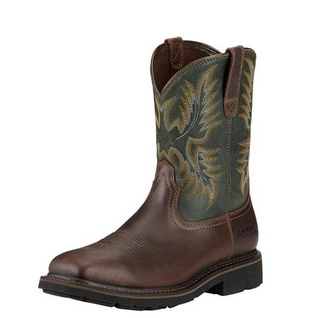 Ariat  Sierra Wide Square Toe Steel Toe Work Boot