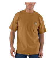 Carhartt Loose Fit Heavyweight Short-Sleeve Pocket T-Shirt: BRN