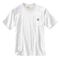 Carhartt Loose Fit Heavyweight Short-Sleeve Pocket T-Shirt: White