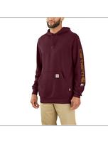 Carhartt  CARHARTT FORCE® RELAXED FIT MIDWEIGHT HOODED GRAPHIC SWEATSHIRT: PRT