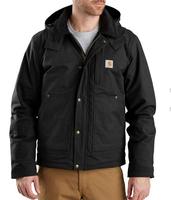 CARHARTT FULL SWING® RELAXED FIT RIPSTOP INSULATED JACKET: Black