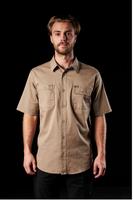 FXD SSH-1  Short Sleeve Work Shirt : KHA