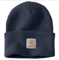 Knit Cuffed Beanie: Navy