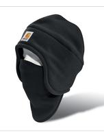 Fleece 2-in-1 Hat: BLK