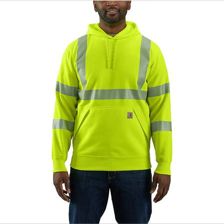 Hi-Vis Rain Defender Midweight Class 3 Sweatshirt