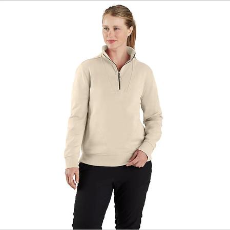 Relaxed Fit Half-Zip Sweatshirt