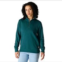 Relaxed Fit Half-Zip Sweatshirt: GM1